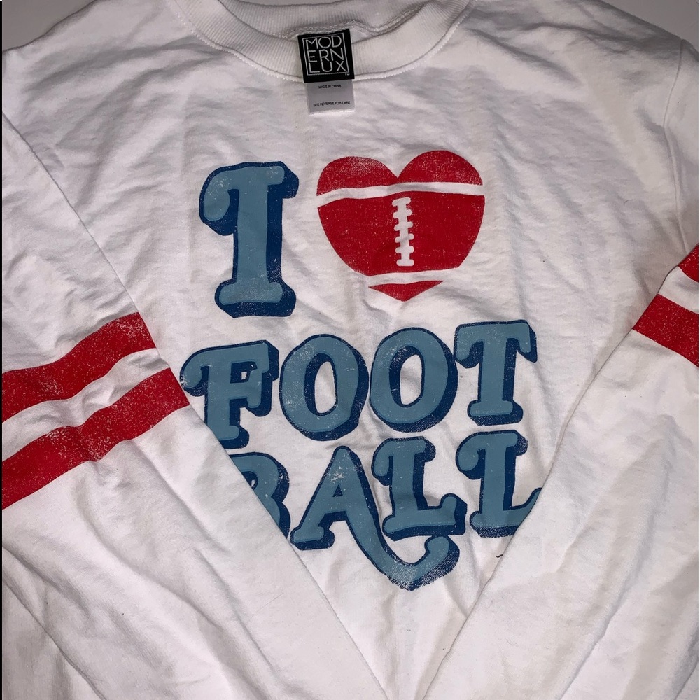 Brand New Cropped Football Shirt